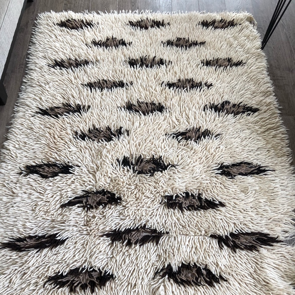 Vintage Moroccan Shag Rug